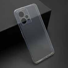 PROTECT silikonska futrola skin (ultra tanka) - Xiaomi Redmi Note 12 5G/Poco x5 providna (bela) (MS).