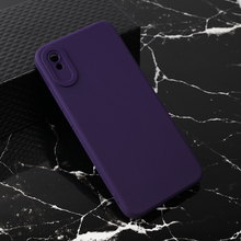 Teracell GIULIETTA silikonska futrola - Xiaomi Redmi 9A mat tamno ljubicasta.
