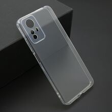 PROTECT silikonska futrola skin (ultra tanka) - Xiaomi Redmi Note 12S providna (bela) (MS).