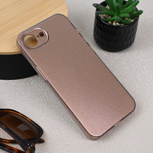 Zastitna futrola Sparkle Dust - iPhone 16e roze zlatna.