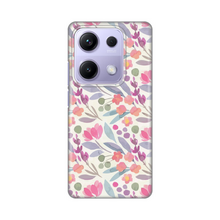 PRINT silikonska futrola - Xiaomi Redmi Note 14s Watercolor Flowers.