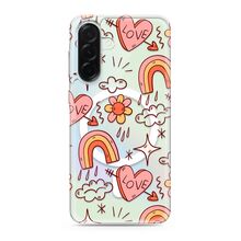 Zastitna futrola silikonska print MagSafe - Samsung A366 Galaxy A36 5G love (MS).