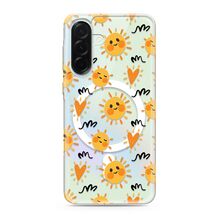 Zastitna futrola silikonska print MagSafe - Samsung A366 Galaxy A36 5G sun (MS).