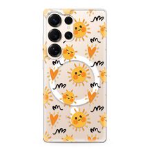 Zastitna futrola silikonska print MagSafe - Samsung S938 Galaxy S25 Ultra 5G sun (MS).