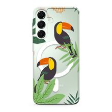 Zastitna futrola silikonska print MagSafe - Samsung A166 Galaxy A16 5G jungle (MS).
