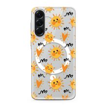 Zastitna futrola silikonska print MagSafe - Samsung A566 Galaxy A56 5G sun (MS).