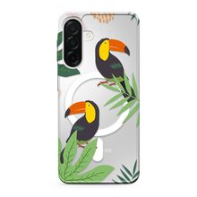 Zastitna futrola silikonska print MagSafe - Samsung A266 Galaxy A26 5G jungle (MS).