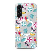 Zastitna futrola silikonska print MagSafe - Samsung A566 Galaxy A56 5G beach (MS).