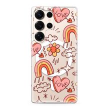 Zastitna futrola silikonska print MagSafe - Samsung S938 Galaxy S25 Ultra 5G love (MS).