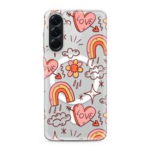 Zastitna futrola silikonska print MagSafe - Samsung A566 Galaxy A56 5G love (MS).