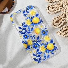 Zastitna futrola print Magsafe - iPhone 15 Mediteran Lemon.