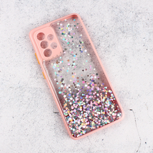 Zastitna futrola okvir Glitter - Samsung A525 Galaxy A52 4G/A526 Galaxy A52 5G/A528B Galaxy A52s 5G roze.