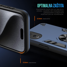Zastitna futrola Hard Ring - Huawei Honor X7b tamno zelena.
