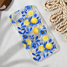 Zastitna futrola print Magsafe - iPhone 16e Mediteran Lemon.