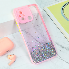 Zastitna futrola okvir Glitter - Xiaomi Redmi 12C roze.