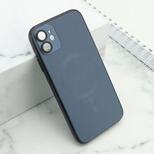 Zastitna futrola ELEGANT METAL MAGSAFE - iPhone 11 (6.1) crna (MS).