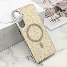 Futrole GLAM GLOW MagSafe - Samsung A166 Galaxy A16 5G siva (MS).