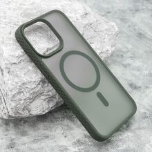 Zastitna futrola RUGGED MagSafe - iPhone 15 Pro Max (6.7) tamno zelena (MS).
