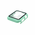 Tempered glass (zastitno staklo za ekran) case - iWatch 38mm svetlo zelena.
