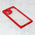 Zastitna futrola Candy Okvir za iPhone 12 6.1 crvena.