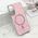 Futrole GLAM GLOW MagSafe - Samsung S937 Galaxy S25 Edge 5G roze (MS).
