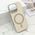 Futrole GLAM GLOW MagSafe - iPhone 16 Pro (6.3) zlatna (MS).