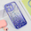 Zastitna futrola okvir Glitter - iPhone 15 Pro 6.1 ljubicasta.