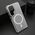 Zastitna futrola SPARKLING LOOK MagSafe - Samsung S941 Galaxy S26 5G bela (MS).