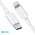 Data kabl Coteci CS2165 3A PD na iPhone lightning beli 1m.