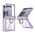 Zastitna futrola RING LINES II - Samsung F751B Galaxy Z Flip 7 5G ljubicasta (GKK case) (MS).