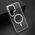 Zastitna futrola Transparent LOOK MagSafe - Samsung S948 Galaxy S26 Ultra 5G bela (MS).