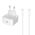 Kucni punjac - iPhone 17/AIR/17 Pro/17 Pro Max Type C na Type C 40W HQ belo (MS).