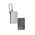 Back Up baterija (univerzalna) Magsafe Moxom MX-PB194 fast charge 22.5W + wireless 15W type C 10000mAh srebrni (MS).