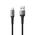 USB data kabl Superior SU-K104 pleteni Fast 18W 2A USB A na Type-C 1m crni (MS).