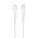 Data kabl KONFULON DC66, 27W, Type C na Lightning beli 1m.