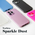 Zastitna futrola Sparkle Dust - Samsung A556 Galaxy A55 5G ljubicasta.