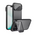 Zastitna futrola Nillkin CamShield Prop - iPhone 17 Pro crna (transparent kamera).