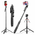 Selfie stick L16 + tripod crni.