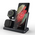 Desktop drzac - mobilni telefon Q10B-X 3u1 (wireless punjac za mobilni telefon, slusalice i Samsung smart watch).