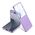 Zastitna futrola SMOOTH II - Samsung F751B Galaxy Z Flip 7 5G ljubicasta (GKK case) (MS).