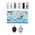 KARLER BASS K10-Combo set (2 x smart watch, 8 narukvica ) beli (MS).