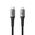 USB data kabl Superior SU-K109 pleteni 27W 3A Type-C na Lightning 2m crni (MS).