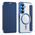 Zastitna futrola Magsafe Lux bi fold (na preklop) - Samsung S941 Galaxy S26 plava.