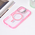 Zastitna futrola Magsafe Transparent - iPhone 16 6.1 pink.