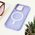 Zastitna futrola Magsafe colorful - iPhone 15 Pro 6.1 lila.