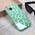 Zastitna futrola Shiny glass - iPhone 14 svetlo zelena.