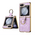 Zastitna futrola Luxurious Shell Pattern - Samsung F741B Galaxy Z Flip 6 5G roze.