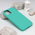 Zastitna futrola Beautiful Shine Leather iPhone 12 6.1 mint.