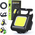 LED lampa, privezak crna.