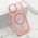 Zastitna futrola SHINING MAGSAFE - iPhone 15 roze (MS).